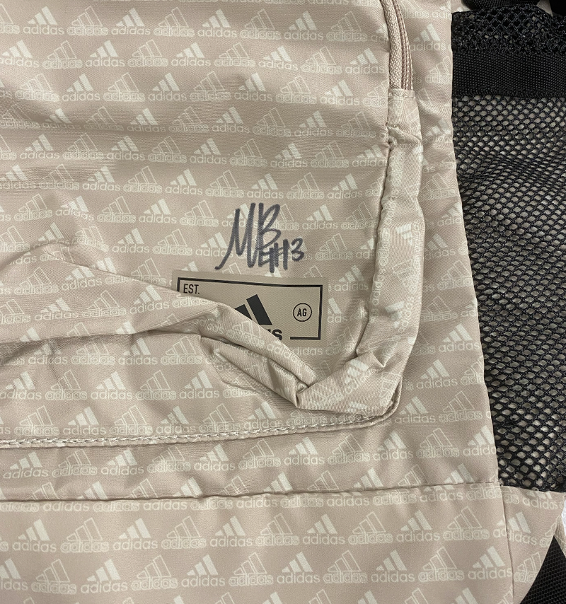 Merritt Beason Nebraska Volleyball SIGNED Team Issued Adidas Backpack