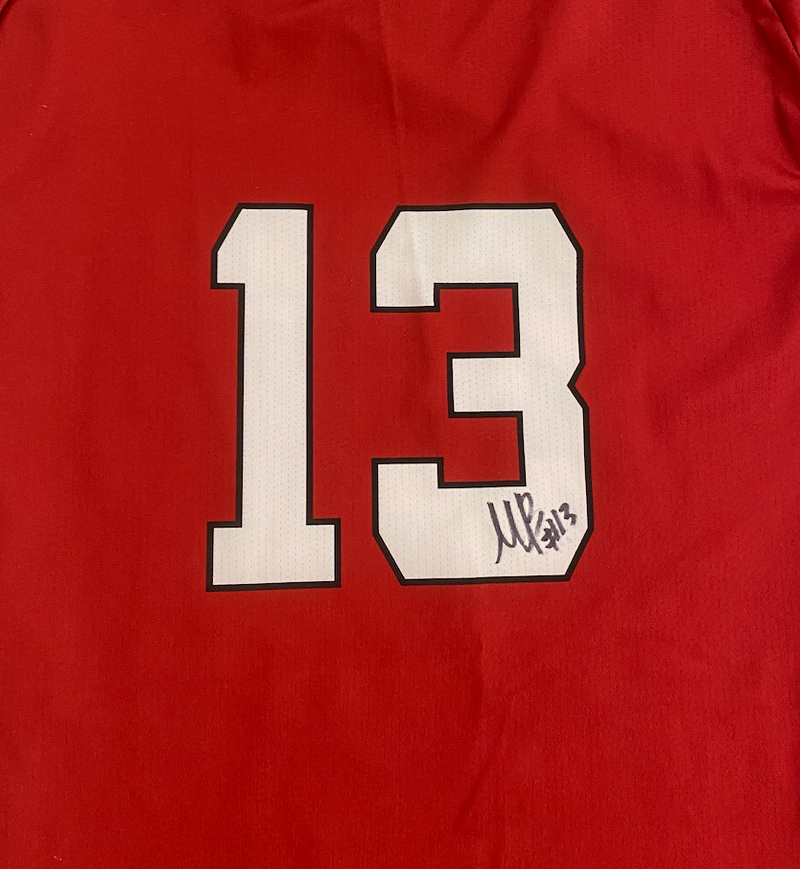 Merritt Beason Nebraska Volleyball SIGNED Game Worn Jersey (Size M)