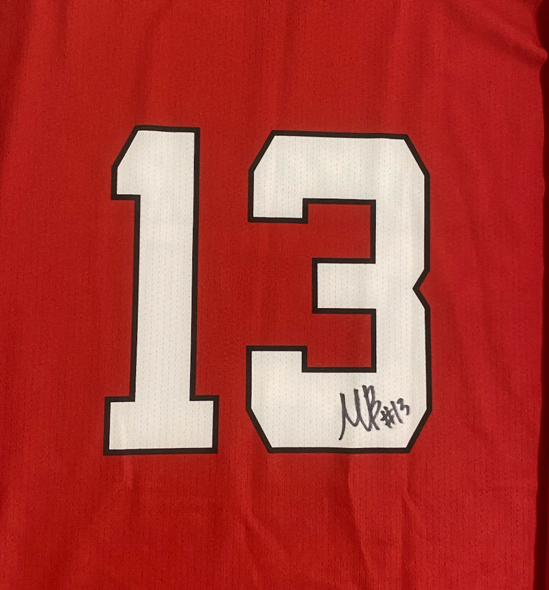 Merritt Beason Nebraska Volleyball SIGNED Game Worn Jersey (Size M)
