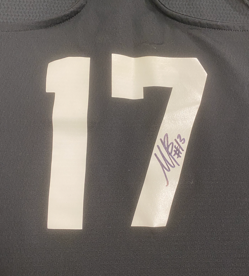 Merritt Beason Nebraska Beach Volleyball SIGNED Game Worn Jersey (Size L)