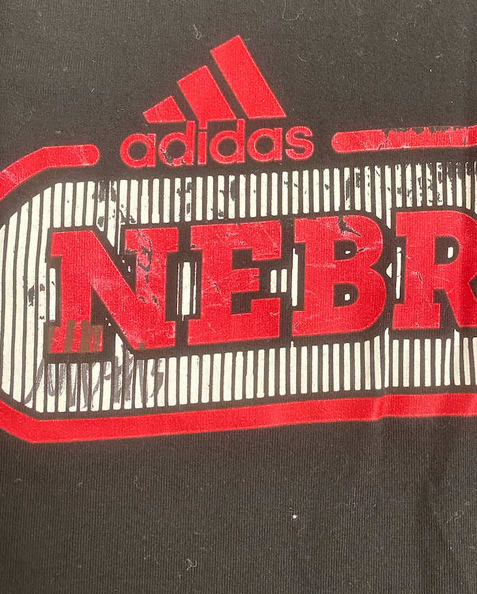 Merritt Beason Nebraska Volleyball SIGNED Player Exclusive Practice Shirt (Size XL)