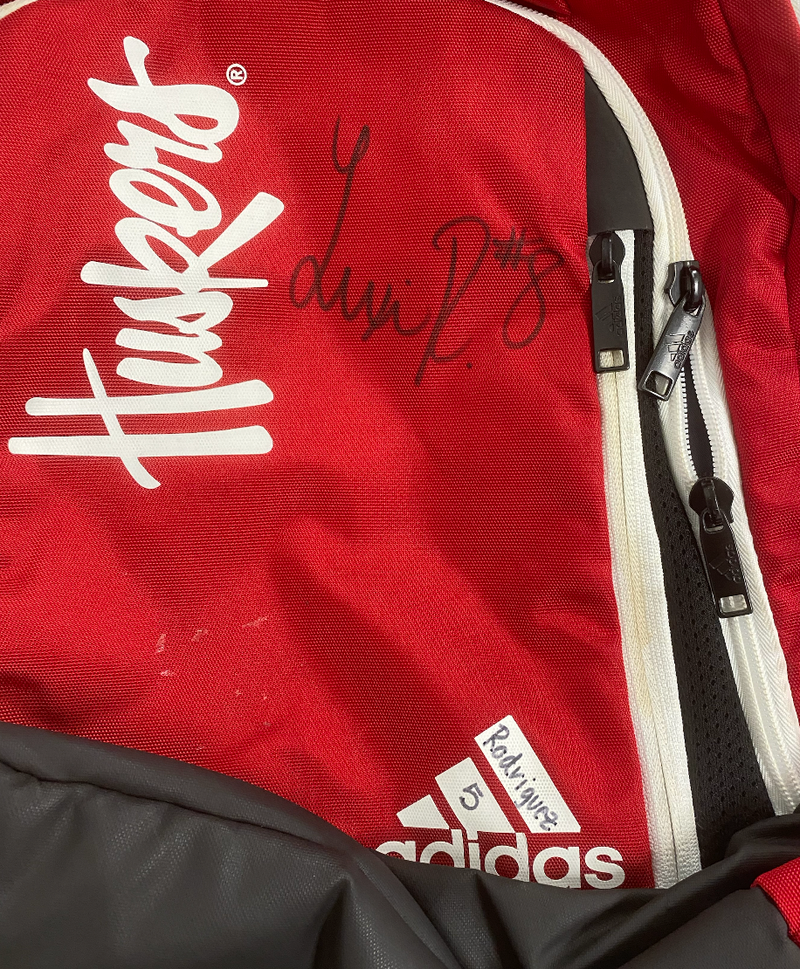 Lexi Rodriguez Nebraska Volleyball SIGNED Player Exclusive Travel Backpack