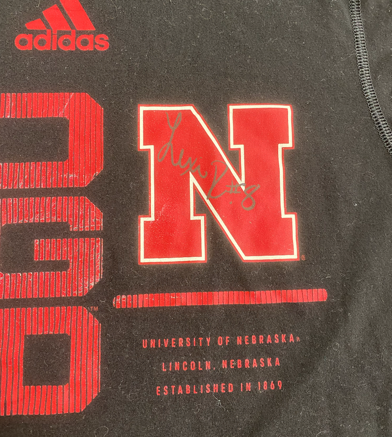 Lexi Rodriguez Nebraska Volleyball SIGNED Player Exclusive Practice Shirt (Size M)