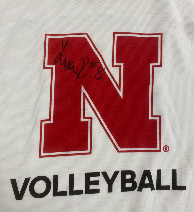 Lexi Rodriguez Nebraska Volleyball SIGNED Player Exclusive Performance Hoodie (Size S)