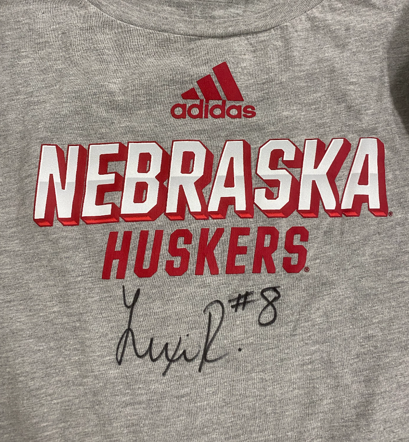 Lexi Rodriguez Nebraska Volleyball SIGNED Player Exclusive Long Sleeve Practice Shirt (Size M)