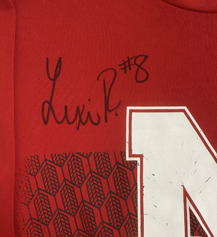 Lexi Rodriguez Nebraska Volleyball SIGNED Player Exclusive Practice Shirt (Size M)