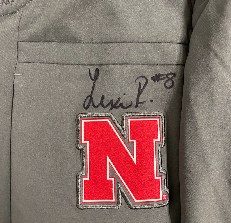 Lexi Rodriguez Nebraska Volleyball SIGNED Player Exclusive Jacket (Size M)