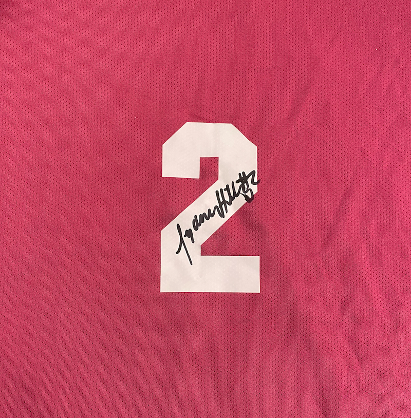 Sydney Hilley Omaha Supernovas SIGNED Player Exclusive Practice Worn Shirt (Size M)