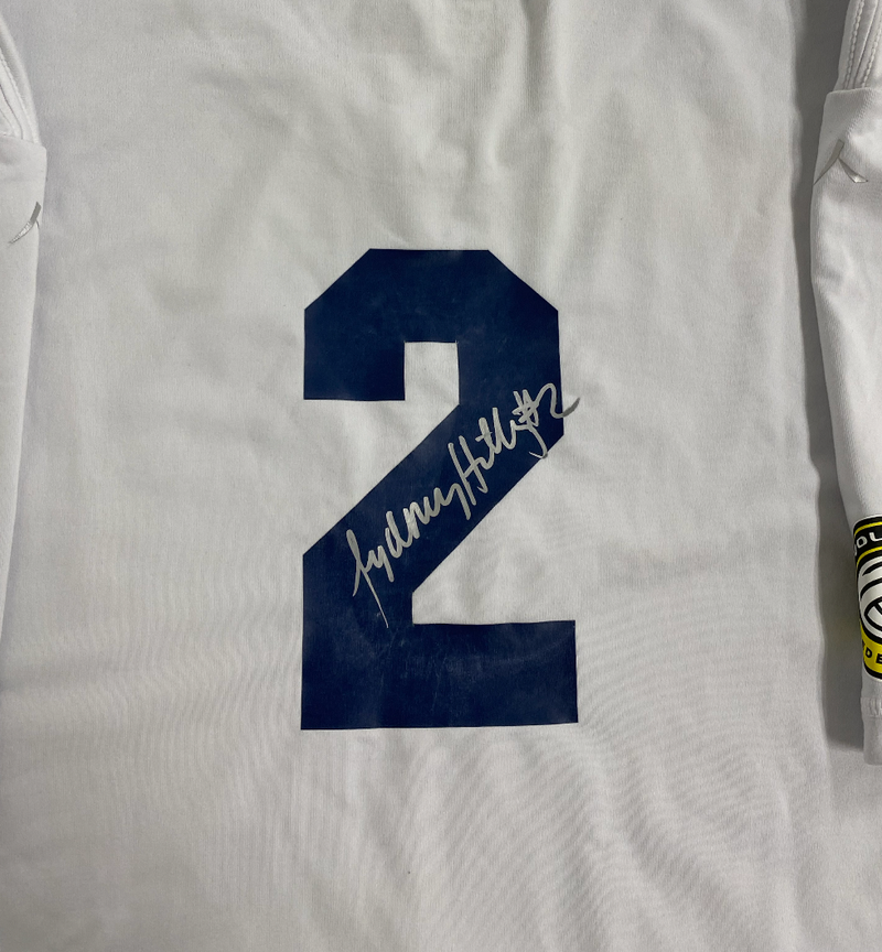 Sydney Hilley Omaha Supernovas SIGNED Player Exclusive Practice Worn Shirt (Size M)