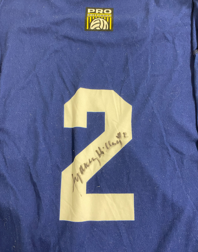 Sydney Hilley Omaha Supernovas SIGNED Player Exclusive Long Sleeve Pre-Game Warm-Up Shirt (Size L)