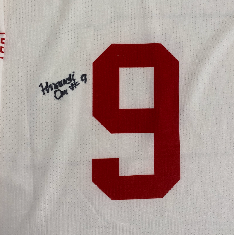 Kennedi Orr Nebraska Volleyball SIGNED "Specialty Title IX Game Alternate" GAME WORN Jersey (Size L)
