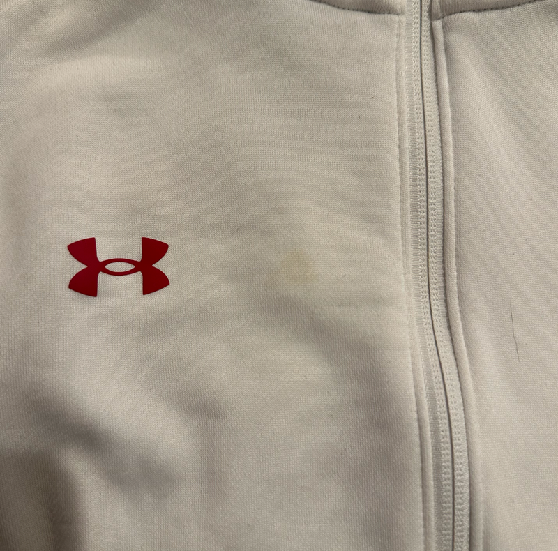 CC Crawford Wisconsin Volleyball Player Exclusive Zip-Up Jacket (Size LT)
