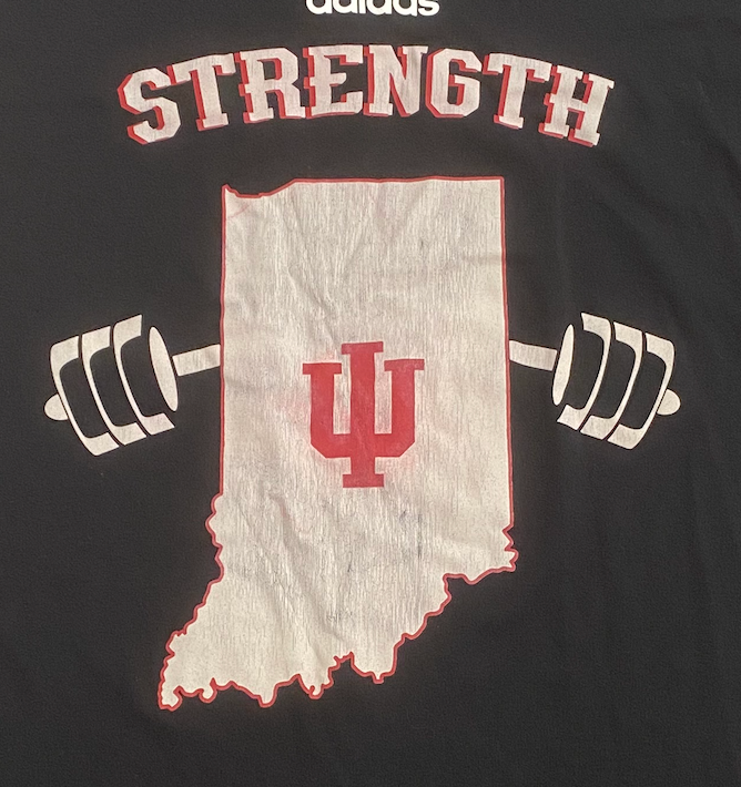 Gabe Cupps Indiana Basketball Player Exclusive Strength & Conditioning Weight Room Workout Tank (Size M)