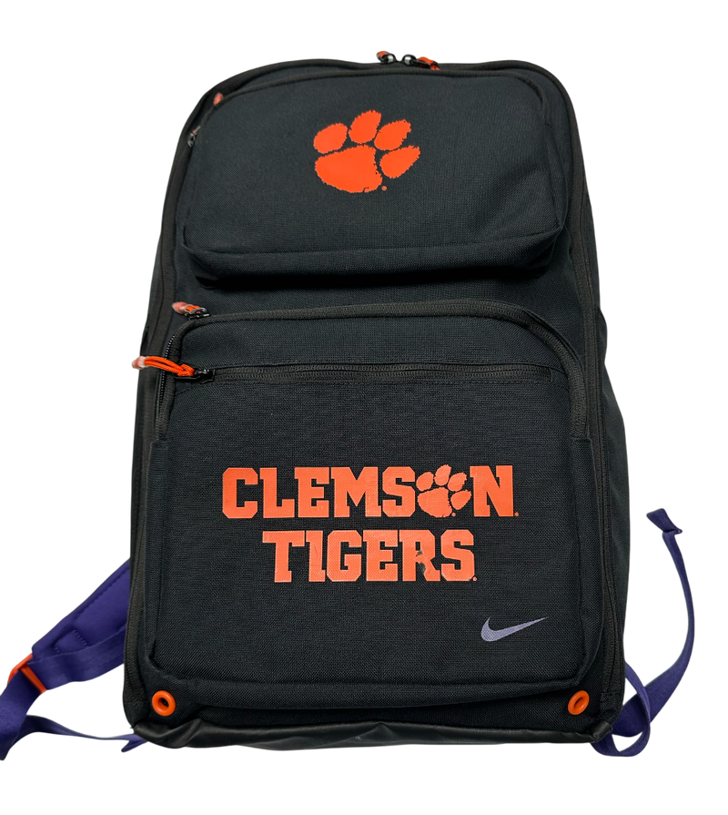 Myles Foster Clemson Basketball Player Exclusive Travel Backpack