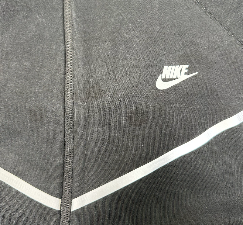 Myles Foster Clemson Basketball Player Exclusive Nike tech Fleece Jacket with "GRIT" on Sleeve (Size XL)