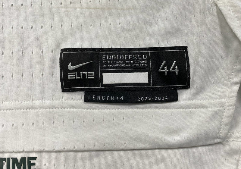 Tyson Walker Michigan State Basketball 2023-2024 Game Worn Jersey (Size 44) - PHOTOMATCHED