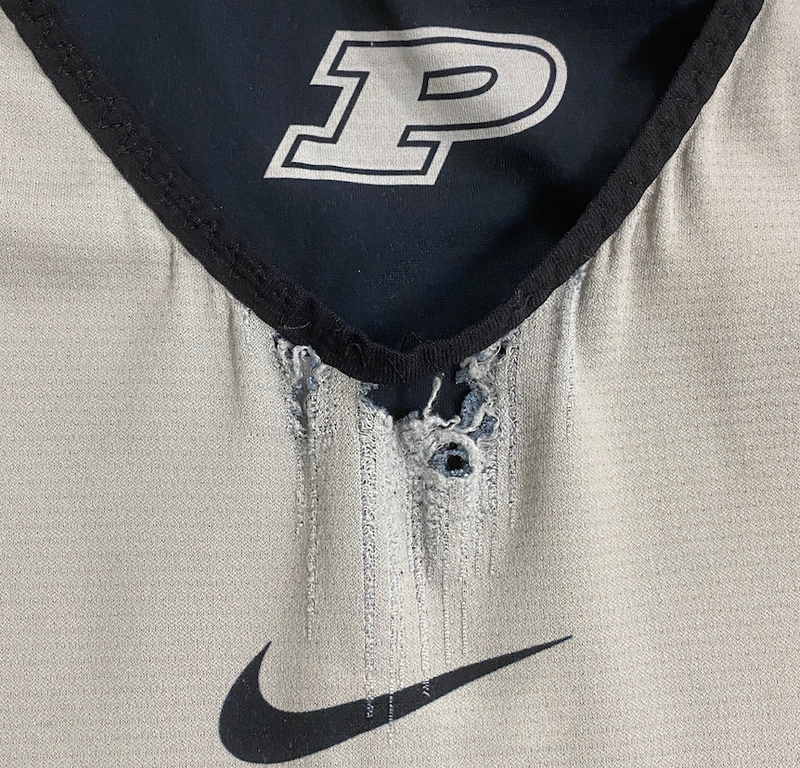 William Berg Purdue Basketball Player Exclusive Reversible Practice Jersey (Size XL)