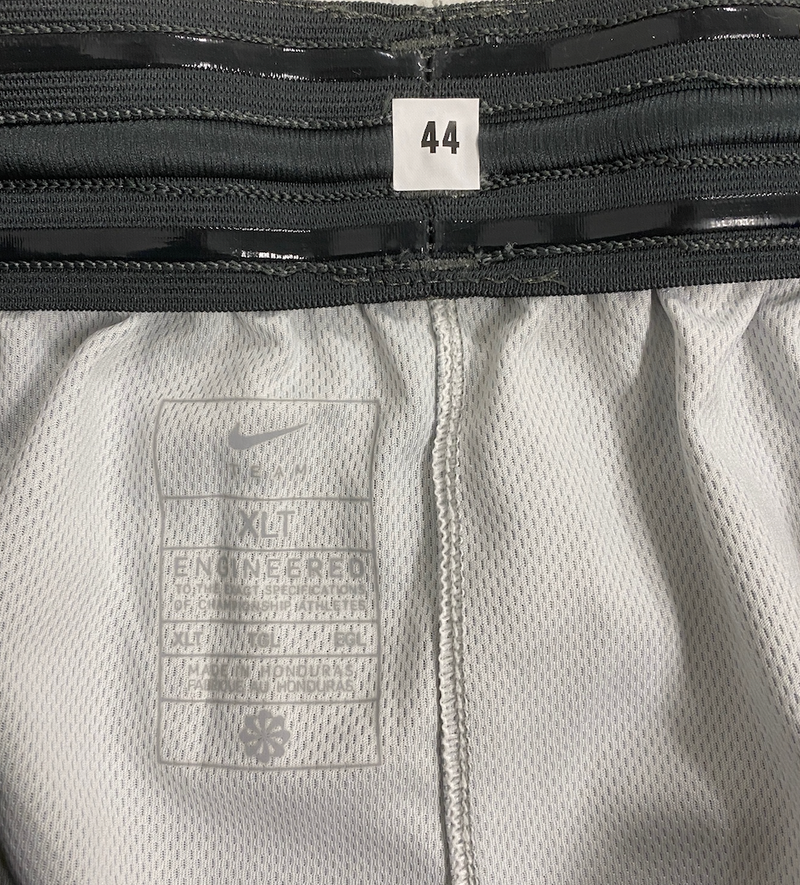 William Berg Purdue Basketball Player Exclusive "HAMMER DOWN CANCER" Game Shorts (Size XLT)