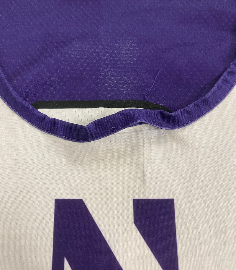 Ty Berry Northwestern Basketball Player Exclusive Reversible Practice Jersey (Size M)