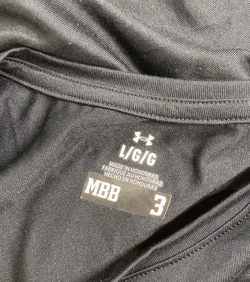 Ty Berry Northwestern Basketball Player Exclusive "MLK" Pre-Game Warm-Up Long Sleeve Shooting Shirt with Player Tag (Size L)