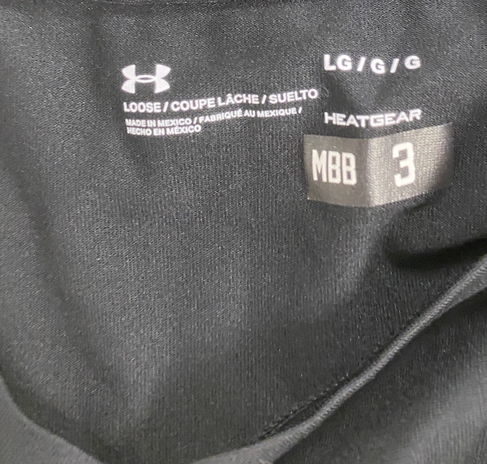 Ty Berry Northwestern Basketball Player Exclusive "Fight For Equality" Pre-Game Warm-Up Long Sleeve Shooting Shirt with Player Tag (Size L)