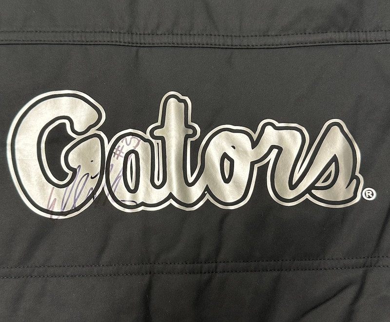 Elli McKissock Florida Volleyball SIGNED Player Exclusive Vest Jacket (Size L)