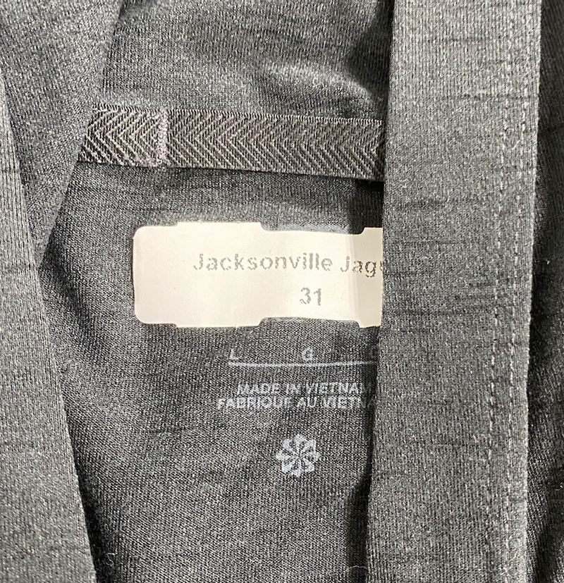 Keilan Robinson Jacksonville Jaguars Team Issued Jacket (Size L)