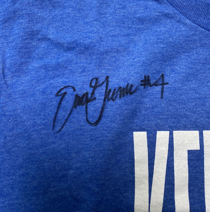 Emma Grome Kentucky Volleyball SIGNED Player Exclusive Workout Shirt (Size M)