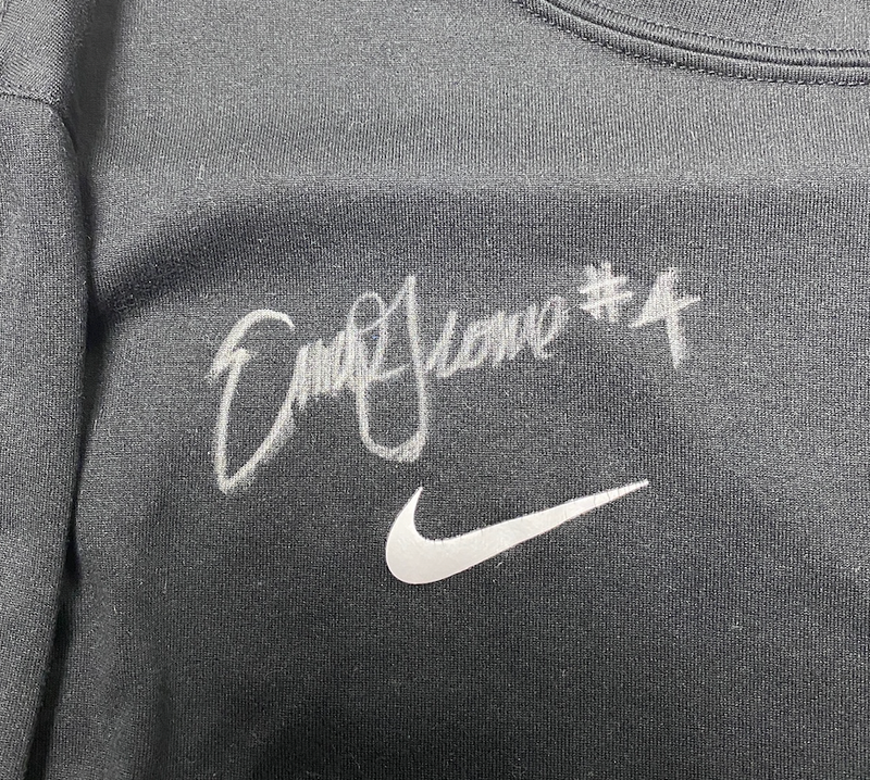 Emma Grome Kentucky Volleyball SIGNED Team Issued Practice Worn Long Sleeve Shirt (Size L)