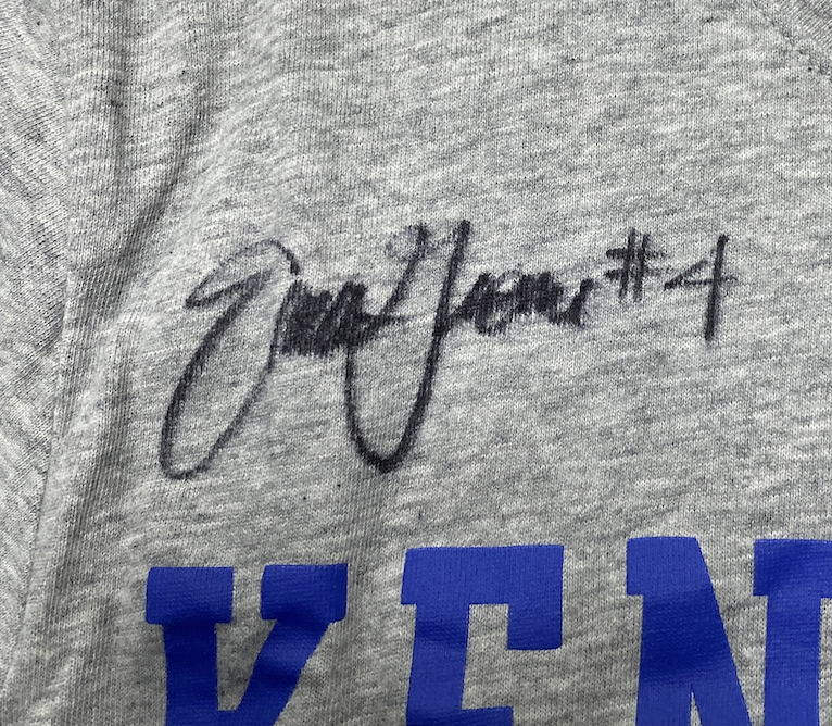 Emma Grome Kentucky Volleyball SIGNED Player Exclusive Workout Shirt (Size S)