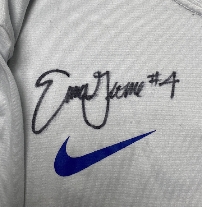 Emma Grome Kentucky Volleyball SIGNED Team Issued Practice Worn Long Sleeve Shirt (Size L)