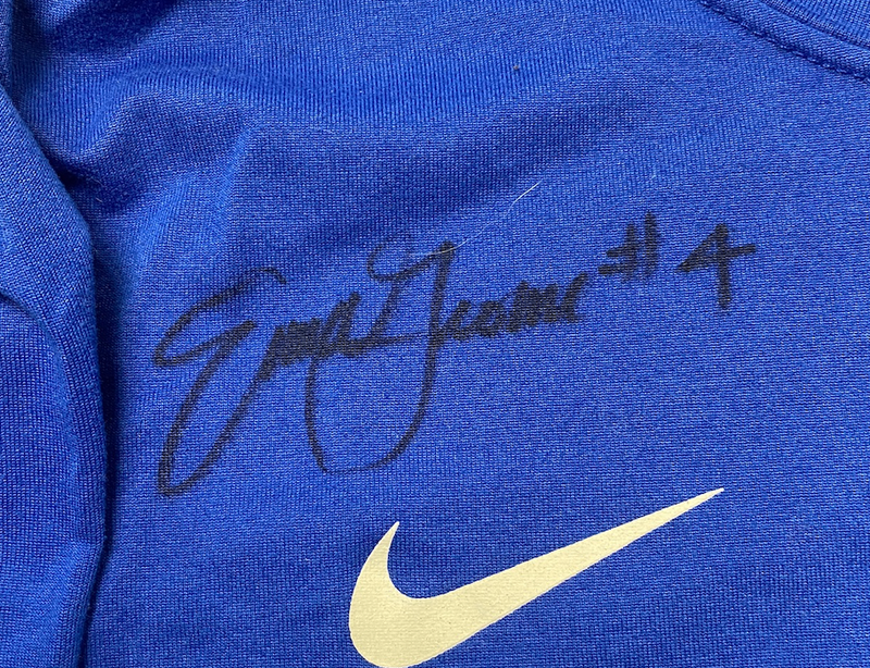 Emma Grome Kentucky Volleyball SIGNED Team Issued Practice Worn Long Sleeve Shirt (Size L)