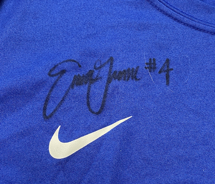Emma Grome Kentucky Volleyball SIGNED Team Issued Practice Worn Long Sleeve Shirt (Size M)