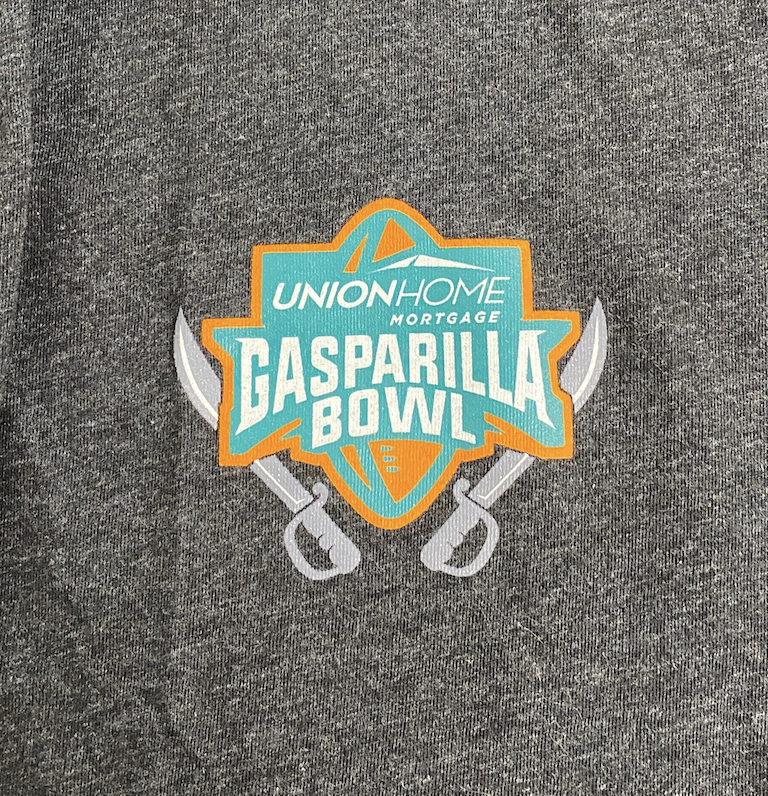 Brady Cook Missouri Football Player Exclusive "2022 Gasparilla Bowl" Workout Shirt (Size L)
