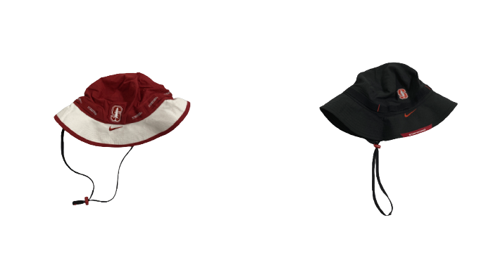 Ethan Bonner Stanford Football Player-Exclusive Set of (2) Bucket Hats With Number