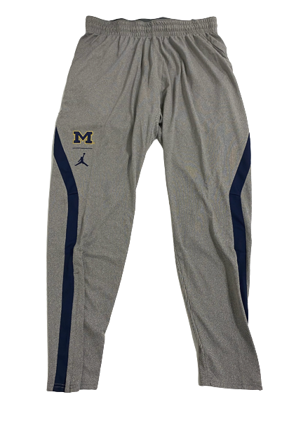 Jake Moody Michigan Football Team Issued Sweatpants (Size L)