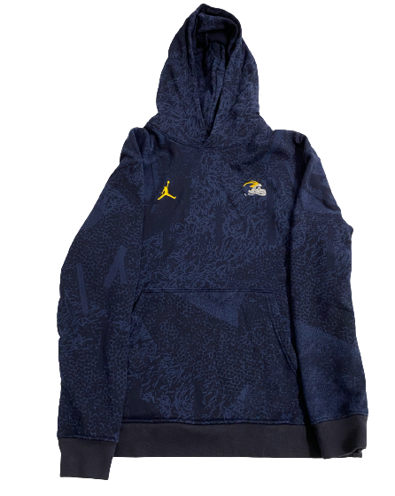 Jake Moody Michigan Football Team Issued Sweatshirt (Size L)