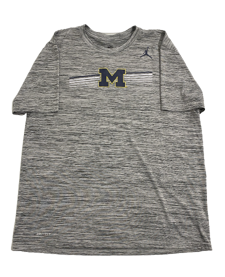 Jake Moody Michigan Football Team Exclusive "50 POINT SHUTOUT" T-Shirt (Size L)