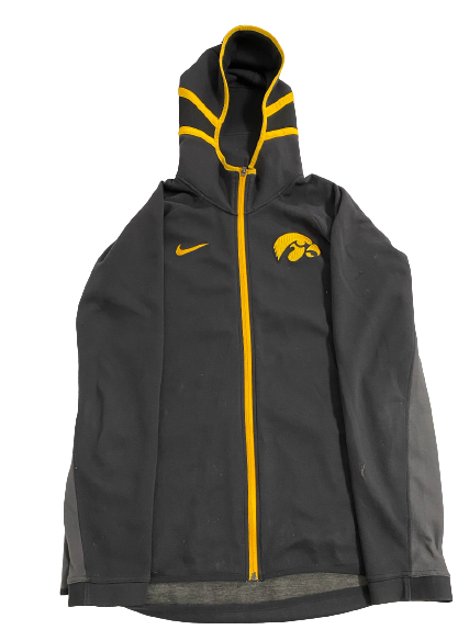 Ahron Ulis Iowa Basketball Team Exclusive Travel Jacket (Size L)