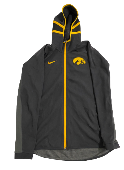 Ahron Ulis Iowa Basketball Team Exclusive Travel Jacket (Size M)