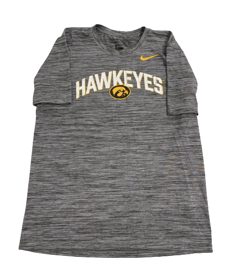 Ahron Ulis Iowa Basketball Team Issued Workout Shirt (Size M)