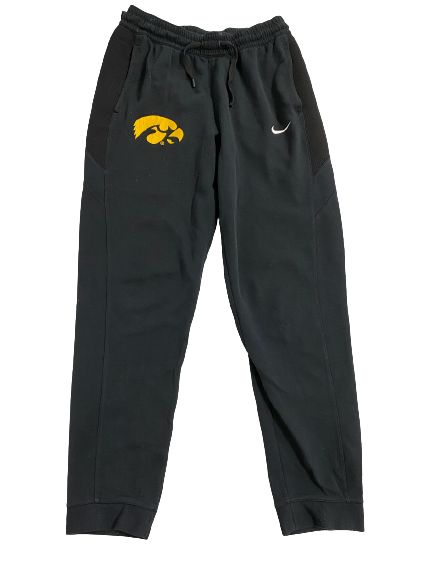 Ahron Ulis Iowa Basketball Team Issued Travel Sweatpants (Size M)