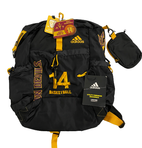 Enoch Boakye Arizona State Basketball Player Exclusive Travel Backpack with Number and Player Tag
