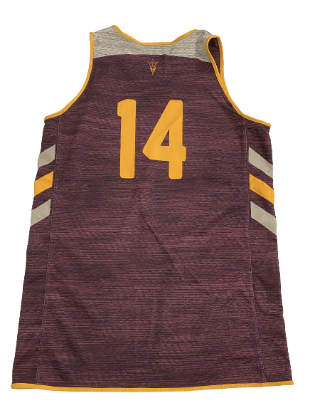 Enoch Boakye Arizona State Basketball Player Exclusive Reversible Practice Jersey (Size L)