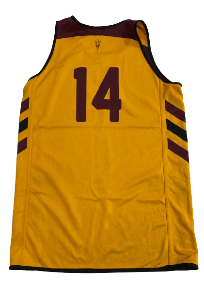 Enoch Boakye Arizona State Basketball Player Exclusive Reversible Practice Jersey (Size L)