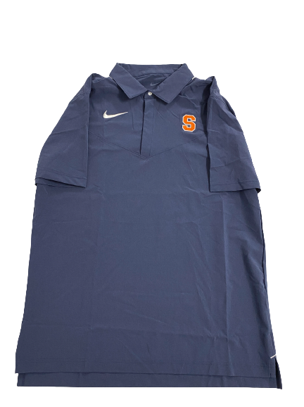 Jacobian Morgan Syracuse Football Team Issued Polo Shirt (Size L) - New with $75 Tag