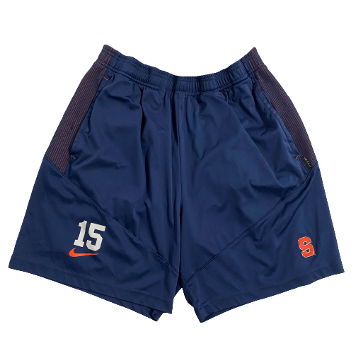 Devaughn Cooper Syracuse Football Player Exclusive Shorts with Number (Size L)
