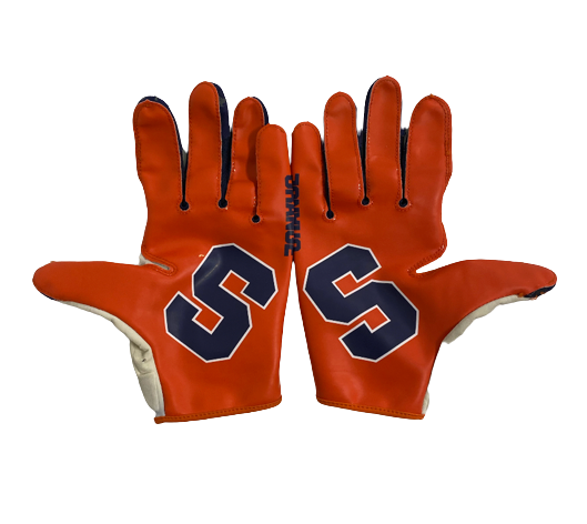 Devaughn Cooper Syracuse Football Player Exclusive Gloves (Size XL)