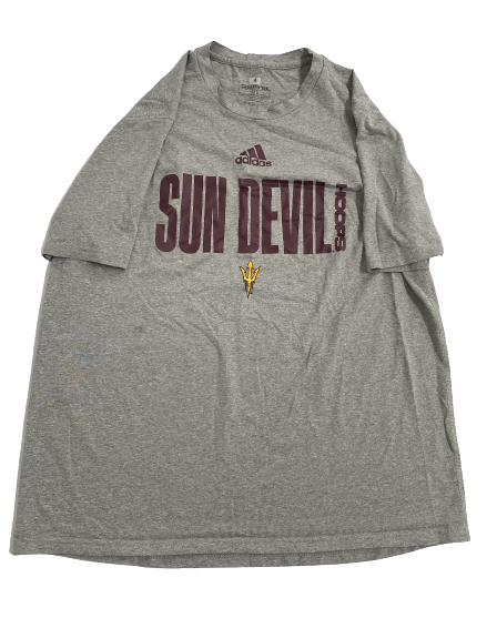 Desmond Cambridge Jr. Arizona State Basketball Team Issued T-Shirt (Size LT)