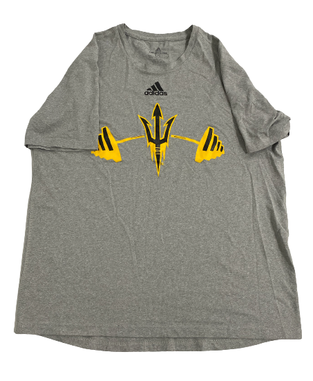Desmond Cambridge Jr. Arizona State Basketball Team Exclusive "Strength & Conditioning" T-Shirt (Size L)